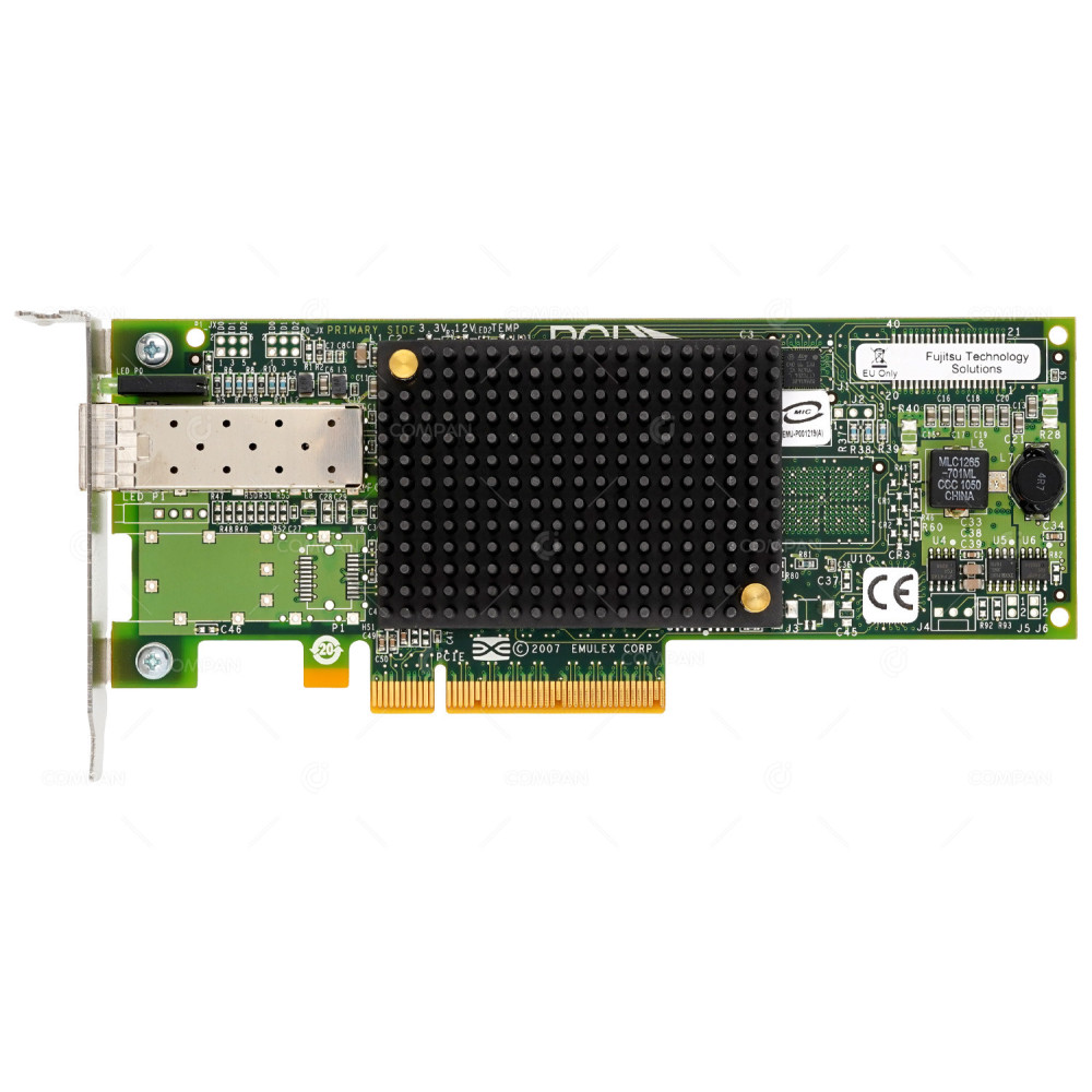 P002181-04B  FUJITSU LPE1250 SINGLE PORT 8G SFP FC PCIE 2.0 X8 NETWORK ADAPTER